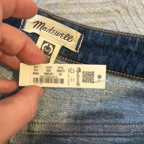 NWT Madewell perfect vintage  jeans - Picture 2 of 4